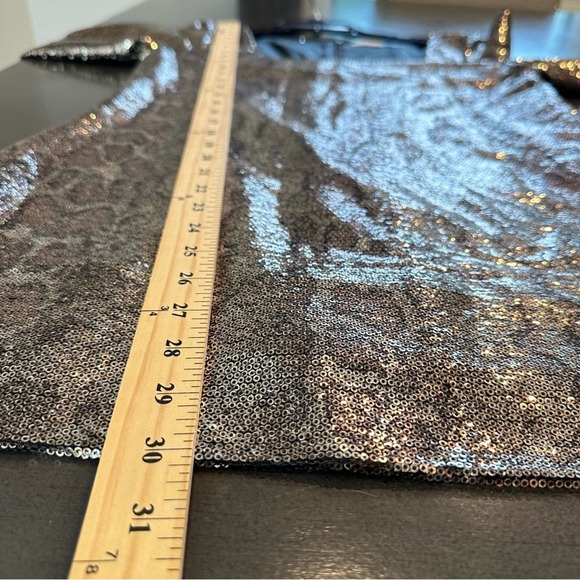 Tahari Ezra Python Sequin Sheath Dress, Size 6 - Picture 5 of 12